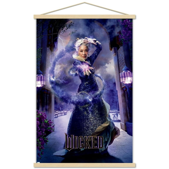 Wicked - Madame Morrible One Sheet Wall Poster with Magnetic Frame, 22.375" x 34"