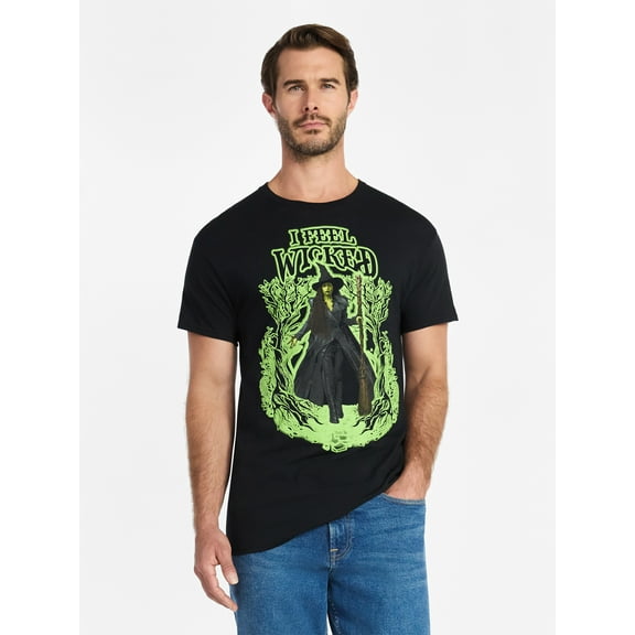Wicked Men's and Big Men's I Feel Wicked Graphic Tee, Sizes S-3XL