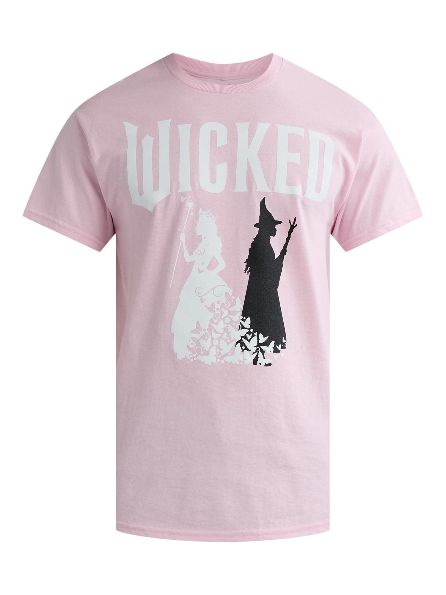 Wicked Movie Men's & Big Men's Graphic Tee with Short