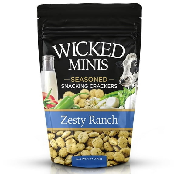 Wicked Minis Zesty Ranch Soup & Oyster Crackers, 6oz
