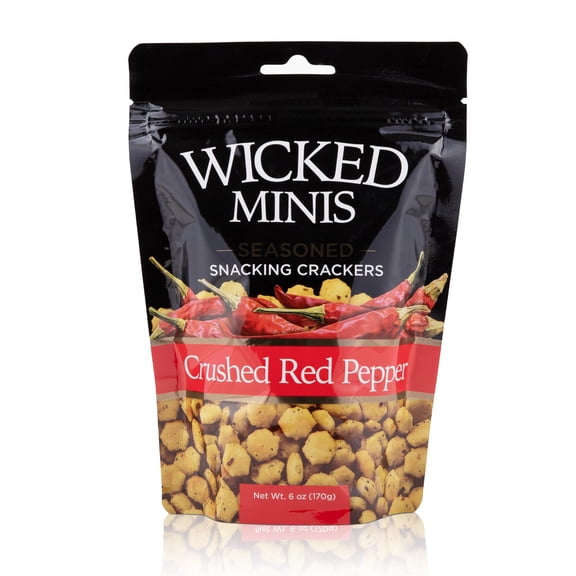 Wicked Mix - Savory Mini Puffed Soup Crackers - 6 OZ, Case of 6