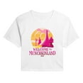 thumbnail image 1 of Wicked - Munchkinland - Juniors Cropped Graphic T-shirt, 1 of 4