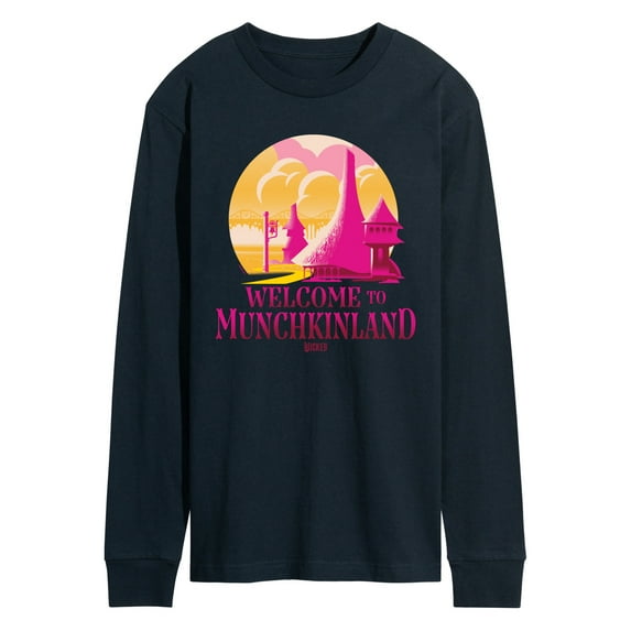 Wicked - Munchkinland - Men's Long Sleeve Graphic T-shirt