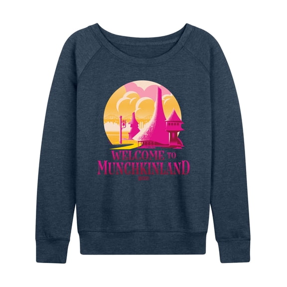 Wicked - Munchkinland - Women's French Terry Long Sleeve Shirt