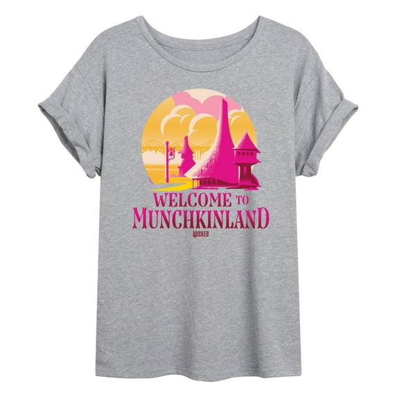 Wicked - Munchkinland - Women's Oversized Graphic T-shirt