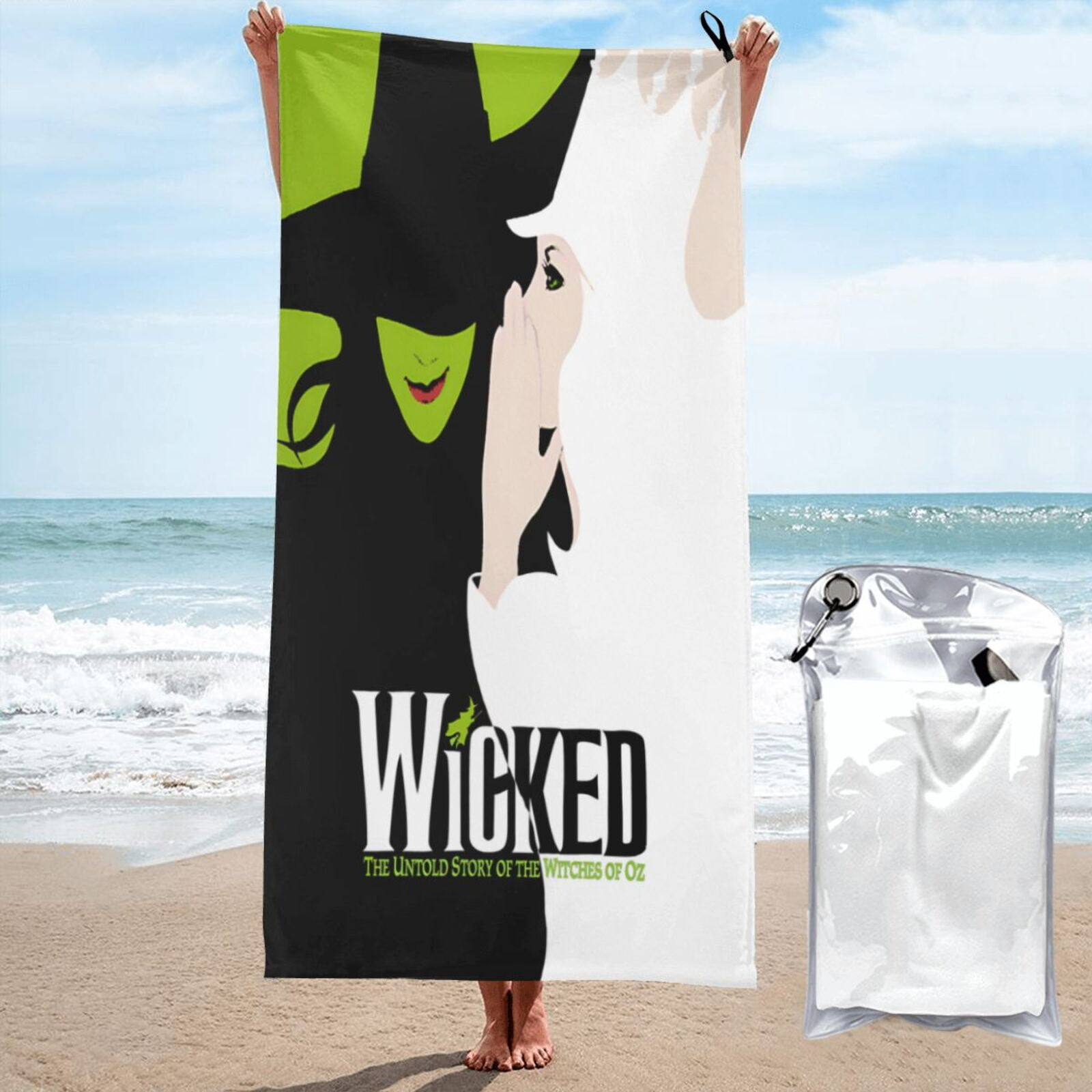 Wic-Ke Beach Towel Anime Beach Towel Large Bath Towel, Soft Cotton Sand-Proof Absorbent Quick-Drying Sports Towel Wic-Ke Beach Towel Anime Beach Towel Large Bath Towel, Soft Cotton Sand-Proof Absorbent Quick-Drying Sports Towel