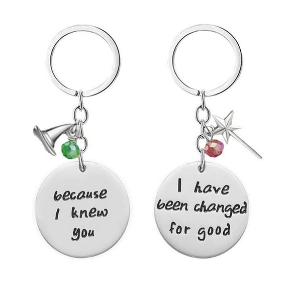 Wicked Musical Keychain Set Ideal as Friendship Gifts for Sisters and BFFs