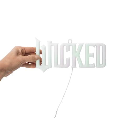 Wicked Neon Wall Art for Bedroom or Party Decor