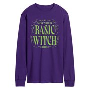 Wicked - Not Your Basic Witch Men's Long Sleeve Graphic T-Shirt
