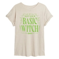 Wicked - Not Your Basic Witch - Women's Oversized Graphic T-shirt