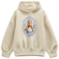 thumbnail image 1 of Wicked - Noveau Frame Glinda - Ladies Oversized Fleece Hoodie Sweatshirt, 1 of 3