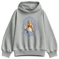 thumbnail image 1 of Wicked - Noveau Frame Glinda - Ladies Oversized Fleece Hoodie Sweatshirt, 1 of 3