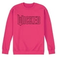 thumbnail image 1 of Wicked - Outline Logo - Men's Crew Fleece Sweatshirt, 1 of 3