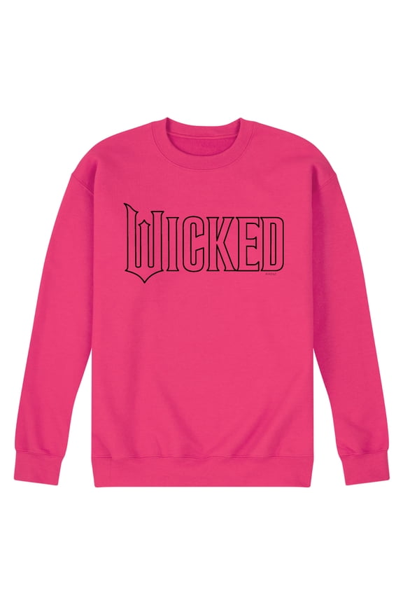 - Outline Logo - Men's Crew Fleece Sweatshirt