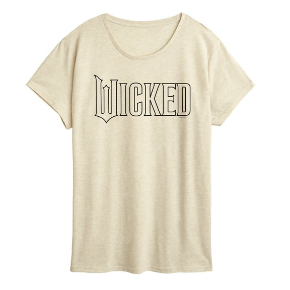 Wicked - Outline Logo - Women's Short Sleeve Graphic T-Shirt