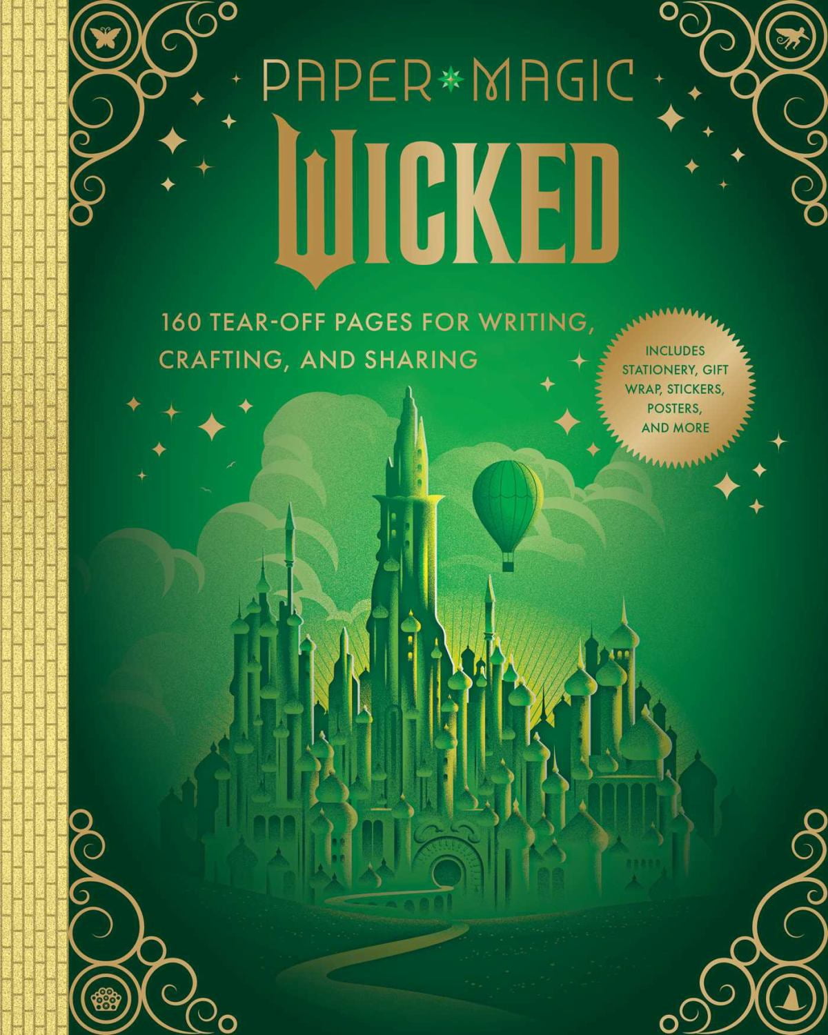 Paper Magic: Wicked: 160 Tear-Off Pages for Writing, Crafting, and Sharing (Hardcover)