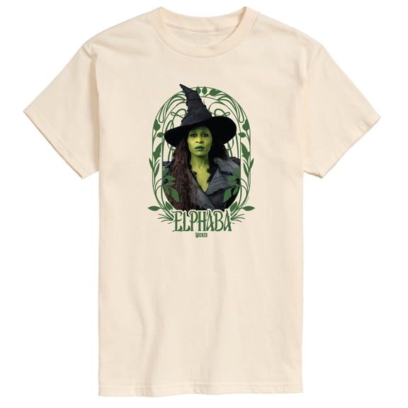 Wicked: Part 2 -  Art Noveau Elphaba - Men's Short Sleeve Graphic T-Shirt
