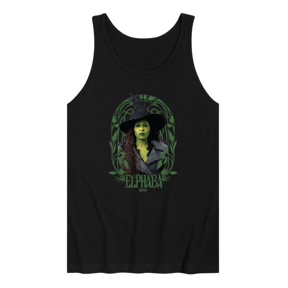 Wicked: Part 2 -  Art Noveau Elphaba - Men's Sleeveless Graphic Tank