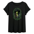 thumbnail image 1 of Wicked: Part 2 -  Art Noveau Elphaba - Women's Oversized Graphic T-Shirt, 1 of 5