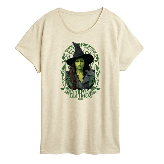 Wicked: Part 2 -  Art Noveau Elphaba - Women's Short Sleeve Graphic T-Shirt