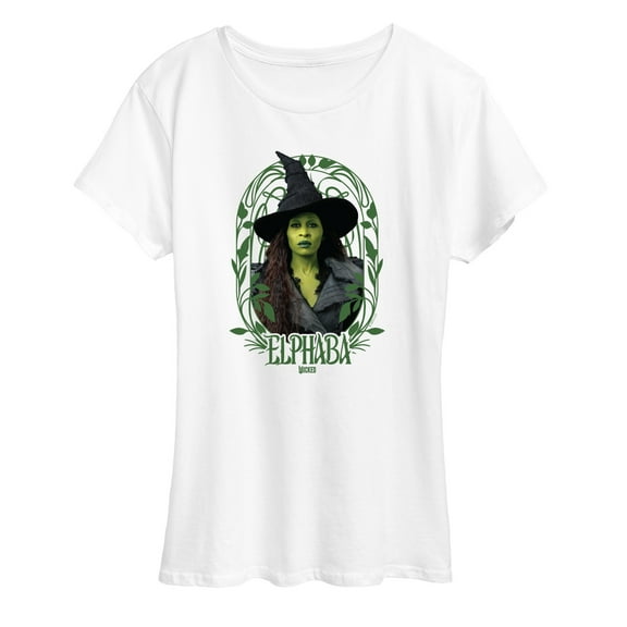 Wicked: Part 2 -  Art Noveau Elphaba - Women's Short Sleeve Graphic T-Shirt
