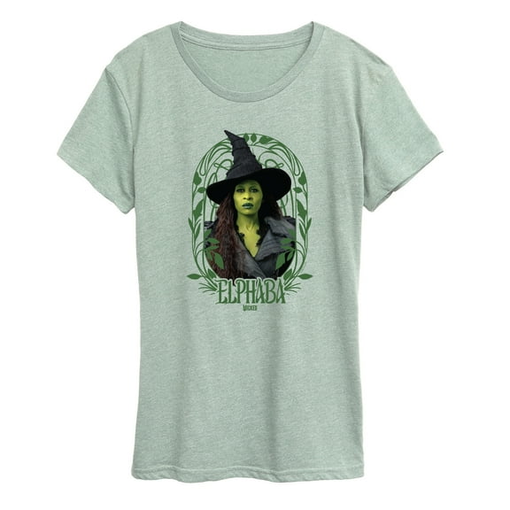 Wicked: Part 2 -  Art Noveau Elphaba - Women's Short Sleeve Graphic T-Shirt