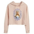 thumbnail image 1 of Wicked: Part 2 -  Art Noveau Glinda - Juniors Cropped Long Sleeve Fleece Hoodie, 1 of 5
