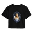 thumbnail image 1 of Wicked: Part 2 -  Art Noveau Glinda - Juniors Cropped Short Sleeve Graphic T-Shirt, 1 of 5