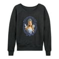 thumbnail image 1 of Wicked: Part 2 -  Art Noveau Glinda - Women's French Terry Long Sleeve Pullover, 1 of 5