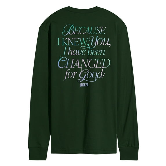 Wicked: Part 2 - Changed For Good - Men's Long Sleeve Graphic T-Shirt