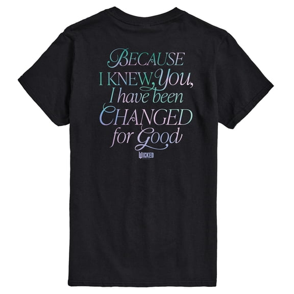 Wicked: Part 2 - Changed For Good - Men's Short Sleeve Graphic T-Shirt