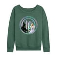 thumbnail image 1 of Wicked: Part 2 -  Changed For Good - Women's French Terry Long Sleeve Pullover, 1 of 5