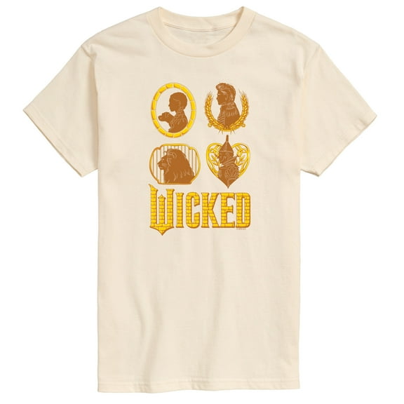Wicked: Part 2 - Dorthy And Friends Logo - Men's Short Sleeve Graphic T-Shirt
