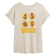 thumbnail image 1 of Wicked: Part 2 -  Dorthy And Friends Logo - Women's Oversized Graphic T-Shirt, 1 of 5