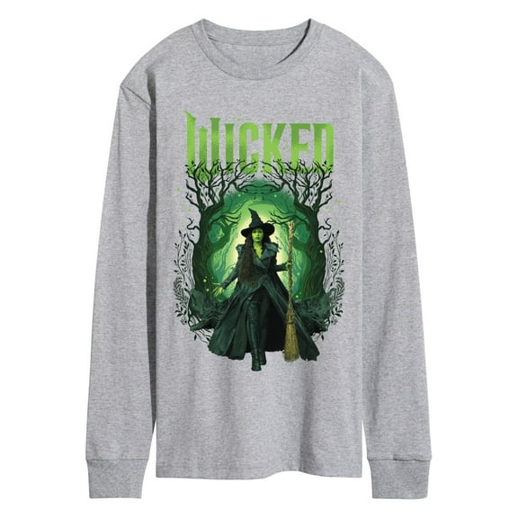 Wicked: Part 2 -  Elphaba Forest - Men's Long Sleeve Graphic T-Shirt