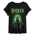thumbnail image 1 of Wicked: Part 2 -  Elphaba Forest - Women's Oversized Graphic T-Shirt, 1 of 5