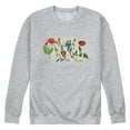 thumbnail image 1 of Wicked: Part 2 -  Elphaba  - Men's Long Sleeve Crew Fleece Sweatshirt, 1 of 5