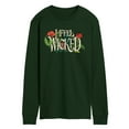 thumbnail image 1 of Wicked: Part 2 -  Elphaba  - Men's Long Sleeve Graphic T-Shirt, 1 of 4