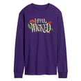 thumbnail image 1 of Wicked: Part 2 -  Elphaba  - Men's Long Sleeve Graphic T-Shirt, 1 of 4