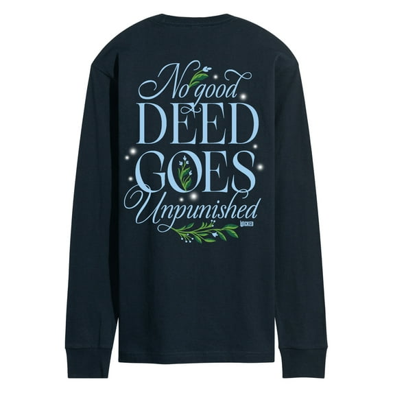 Wicked: Part 2 - Elphaba No Good Deed Goes Unpunished - Men's Long Sleeve Graphic T-Shirt