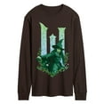 thumbnail image 1 of Wicked: Part 2 -  Elphaba No Good Deed Goes Unpunished - Men's Long Sleeve Graphic T-Shirt, 1 of 5