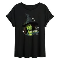 Wicked: Part 2 - Elphaba Witch Hat - Women's Oversized Graphic T-Shirt