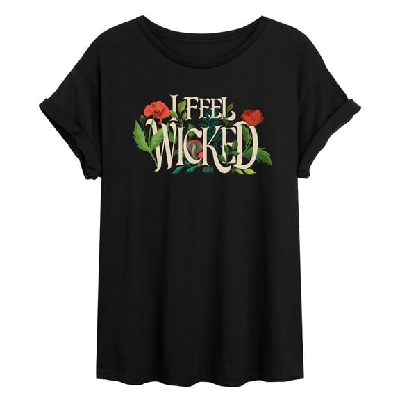 Wicked: Part 2 -  Elphaba  - Women's Oversized Graphic T-Shirt
