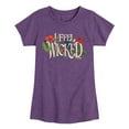 thumbnail image 1 of Wicked: Part 2 - Elphaba -Youth Girls Short Sleeve T-Shirt, 1 of 5