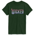 thumbnail image 1 of Wicked: Part 2 -  Floral Ombre Logo - Men's Short Sleeve Graphic T-Shirt, 1 of 4