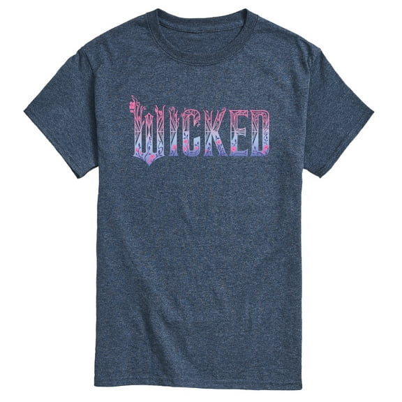 Wicked: Part 2 -  Floral Ombre Logo - Men's Short Sleeve Graphic T-Shirt