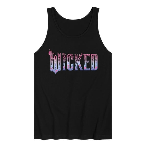 Wicked: Part 2 -  Floral Ombre Logo - Men's Sleeveless Graphic Tank