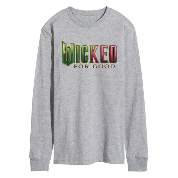 Wicked: Part 2 -  For Good Logo - Men's Long Sleeve Graphic T-Shirt