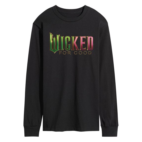 Wicked: Part 2 - For Good Logo - Men's Long Sleeve Graphic T-Shirt