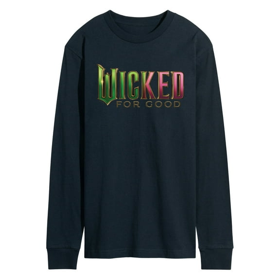 Wicked: Part 2 - For Good Logo - Men's Long Sleeve Graphic T-Shirt
